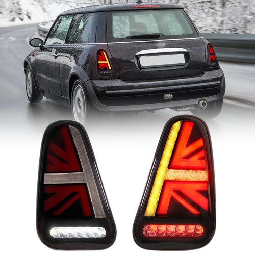 Pair LED Tail Lights Rear Turn Lamps For BMW Mini Cooper R50 R52 R52 ...