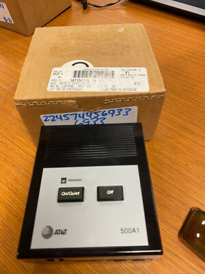   NEW AT&T EL-500A1 ONE TOUCH HEADSET ADAPTER 107152100