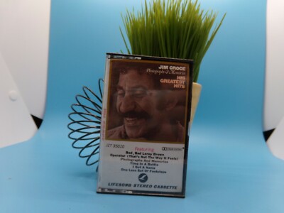 JIM CROCE PHOTOGRAPHS & MEMORIES GREATEST HITS CASSETTE BAD BAD LEROY BROWN