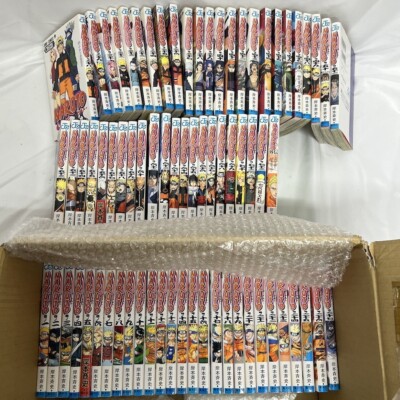 Naruto Japanese language Vol.1-72 set +side story Manga Comics Full Complete