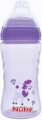 Nuby No Spill Printed Thirsty Kids No-Spill Sip-it Sport Cup with Soft Spout...