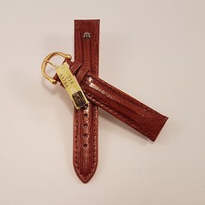 Original Maurice Lacroix Lederband echte Teju Eidechse 15/17/18 mm Uhrenarmband