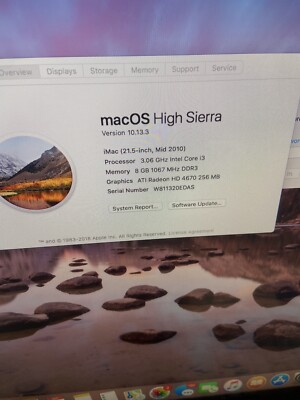Apple iMac A1311 21.5 inch Desktop - MC508LL/A (July, 2010)