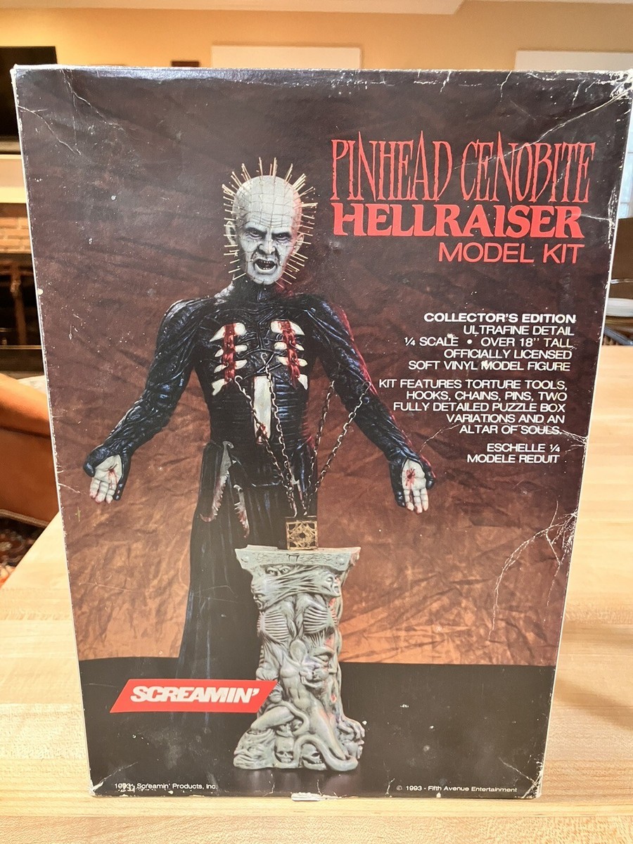 SCREAMIN PINHEAD CENOBITE & PILLAR OF SOULS ALTER GLOW IN THE DARK