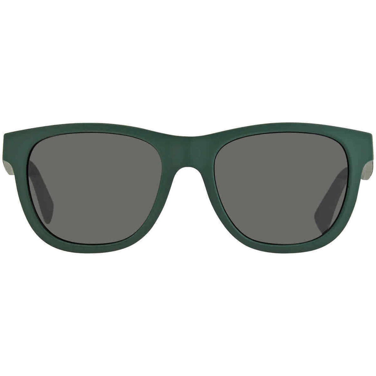 Lacoste Unisex Sunglasses Full Rim Green Plastic Square Shaped