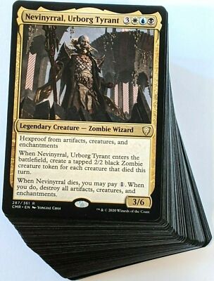 ***Custom Commander Deck*** Nevinyrral, Urborg Tyrant - Zombies - EDH Magic Card