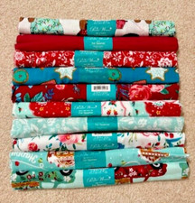 Pioneer Woman Holiday Fabric Fat Quarters - Quilting Crafts - You Choose