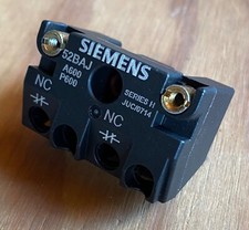 2 Siemens Accessory Contact Block Kits - 52BAJ