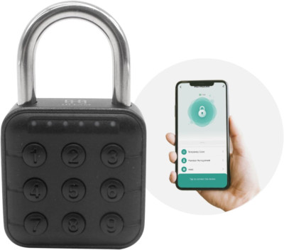 Combination Lock Smart Padlock Gym Locker Code TUYA App Control School Suitcase