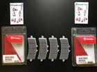 2 x Brembo Racing Brake Pads Front 07BB37SR for Motorcycles See Vehicle List