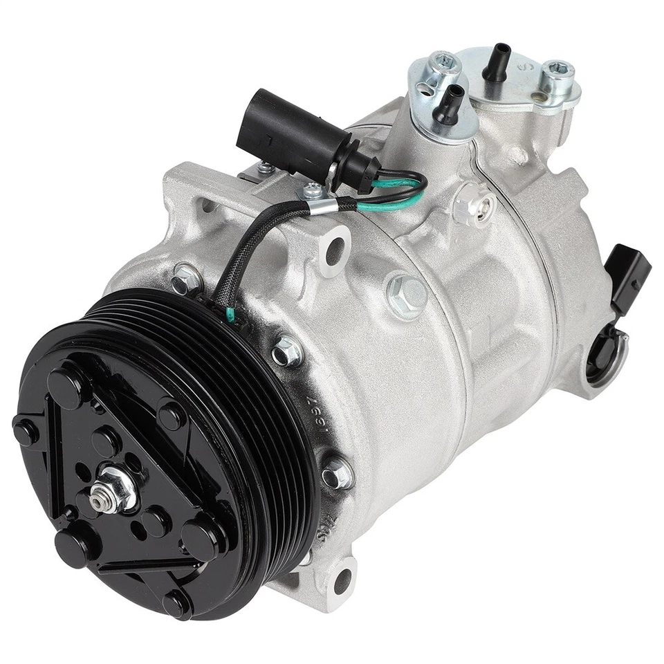 Compresor de aire acondicionado para Volkswagen Beetle Jetta Passat 1,8 L 2016 2017 Foto 3 de 4