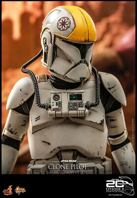 US New Hot Toys MMS648 Clone Pilot 1/6 Figure Star Wars Attack Of