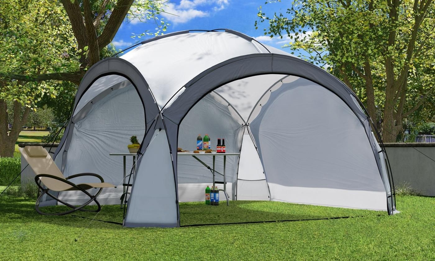 Foto 4 van Tuin prieel 3,5x3,5m met LED verlichting en zonnecollector. Feesttent, Tuinpa...