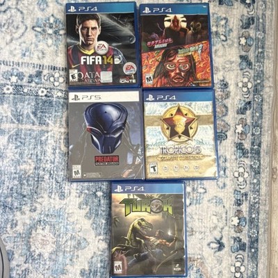 FIFA 14, Hotline Miami, Tropico 5, Turok, Predator (PS4/PS5) Manual, Multiplayer
