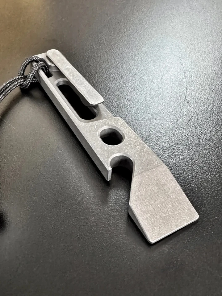 New! Nice Guy Machine Co. NGMC Stubbs “Thirsty” EDC Titanium Pry Bar - Image 2 of 4