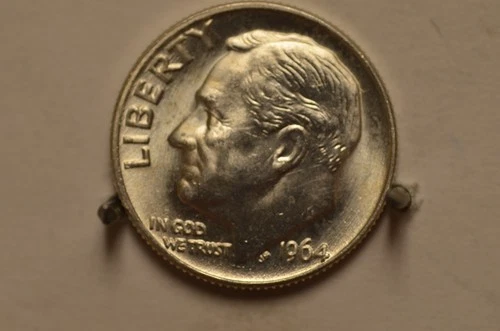 1964-D Roosevelt Dime (BU/UNC) (90% Silver Item #6984
