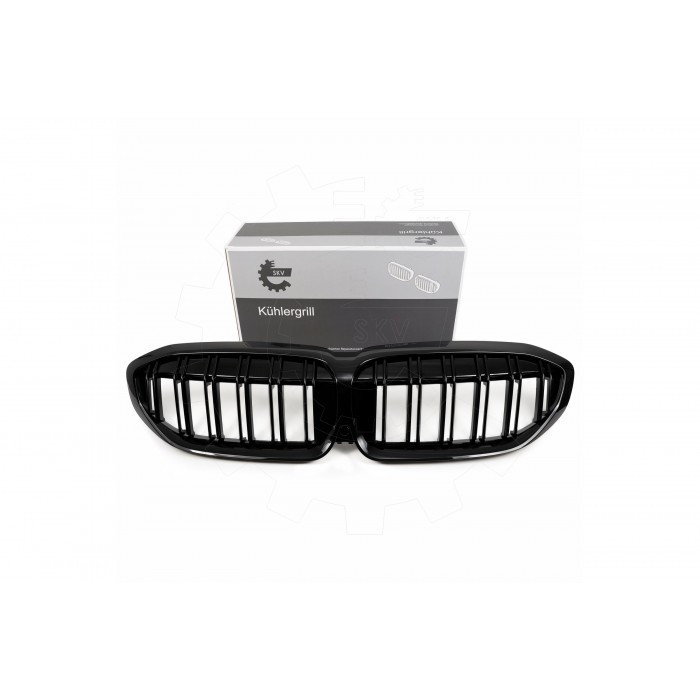 Calandre avant pour BMW Série 3 G20 G80, grille de radiateur robuste à clips d'origine