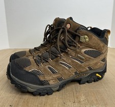 MERRELL MOAB 2 MID MENS 8.5 BROWN WATERPROOF ...