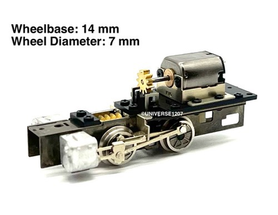 #ad #ad N HOn30 HOe 009 Scale Aru 0 4 0 Steam Locomotive Power Drive Chassis 14mm 7mm $182.00