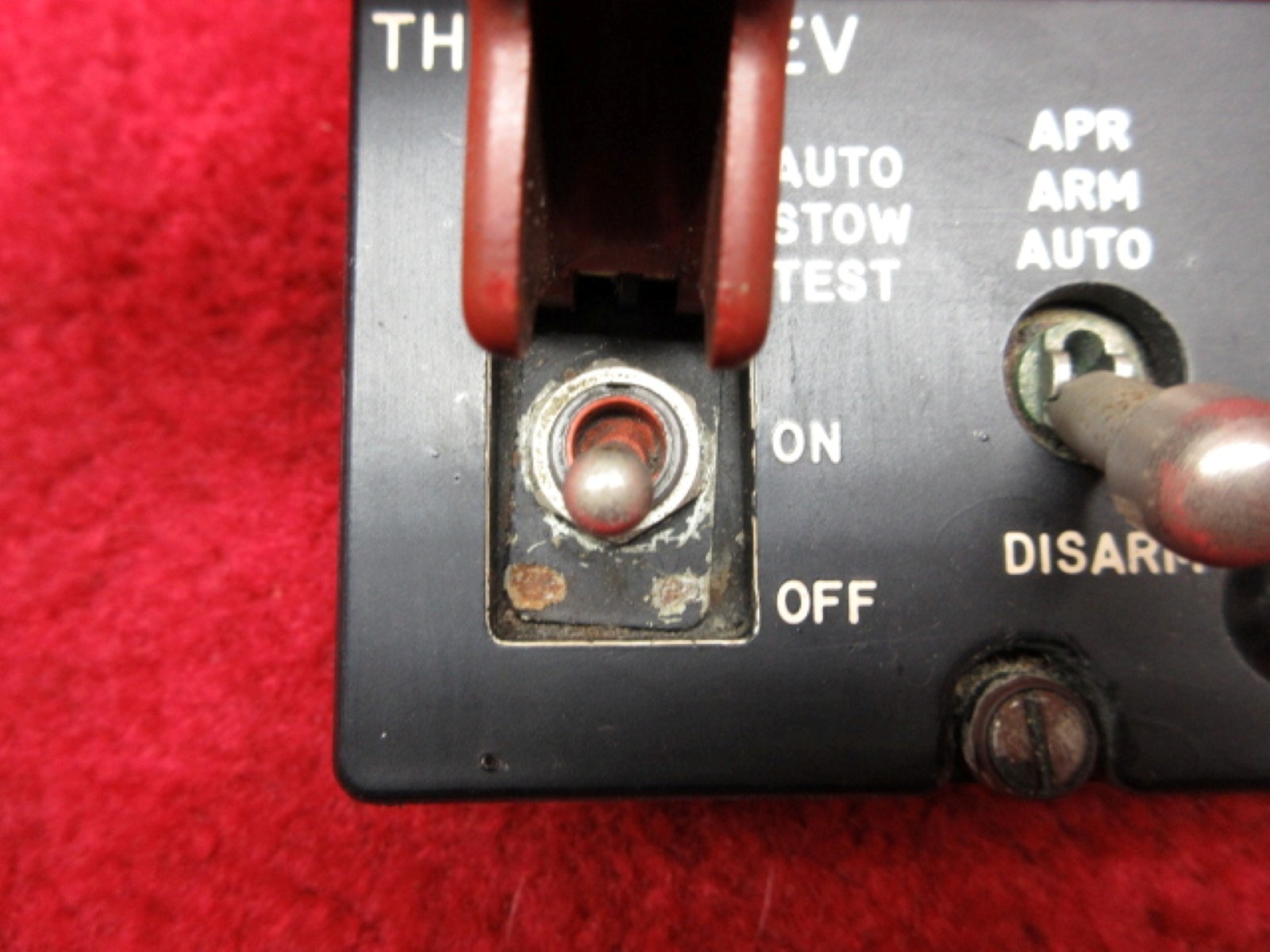 Alco Controls Corp Control Panel W/ Switches PN 465-540215-021