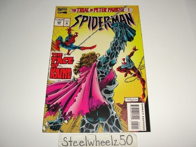 Spiderman #60 Comic Marvel 1995 Scarlet Spider Face Of Kaine Trial Peter Parker