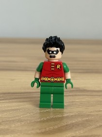 LEGO DC Super Heroes Batman II Robin Minifigure sh0200 Jokerland 76035 Minifig