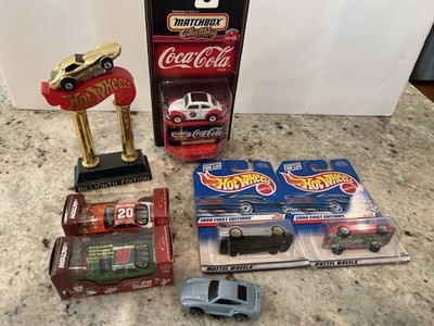 Hot Wheels Matchbox Coca Cola Diecast Lot w/ Trophy VW Beetle NASCAR