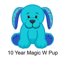 Webkinz Classic 10 Year Magic W Pup Code Only Virtual Pet Kinz Online Dog Puppy