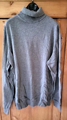 Rollkragenpulli, Gr. 2XL, Biaggini, grau