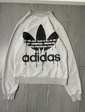 adidas x Jeremy Scott Damen Sweatshirt grau T...
