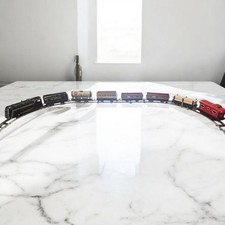 1940's Marx wind up train set, Works see video Very nice set 