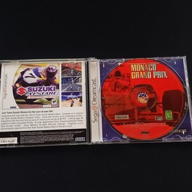 Monaco Grand Prix CIB W/ Manual - Sega Dreamcast