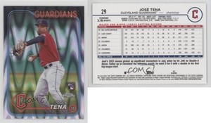 2024 Topps Chrome RayWave Refractor Jose Tena José Tena #29 Rookie RC