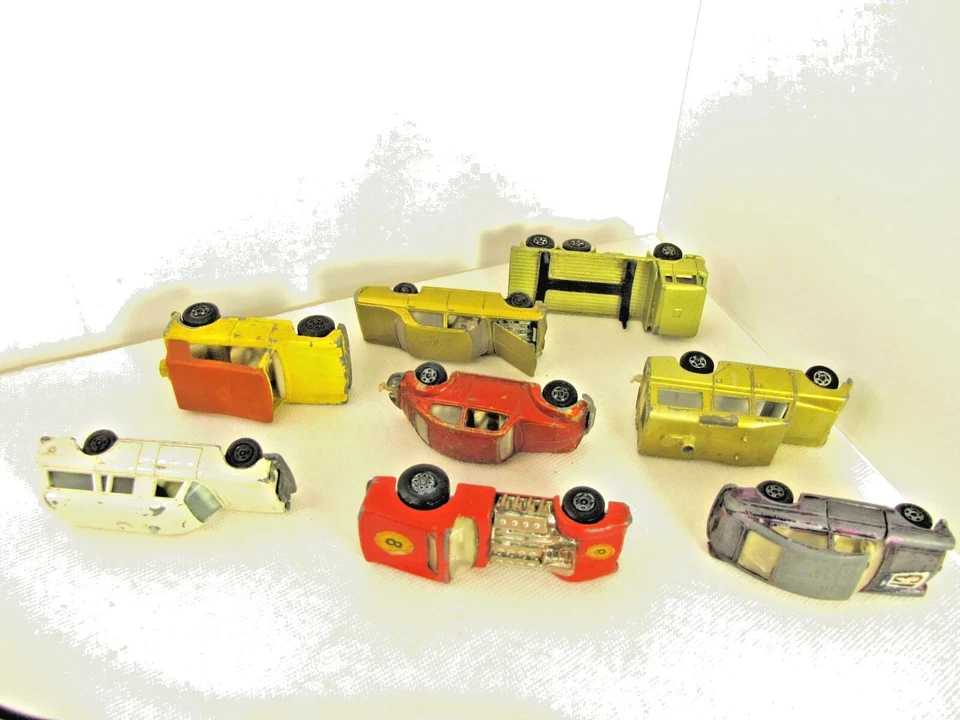 Lotto 8 automobiline cars toy matchbox n 3 12 15 18 36 49 58 67 Lesney superfast - Immagine 4 di 4