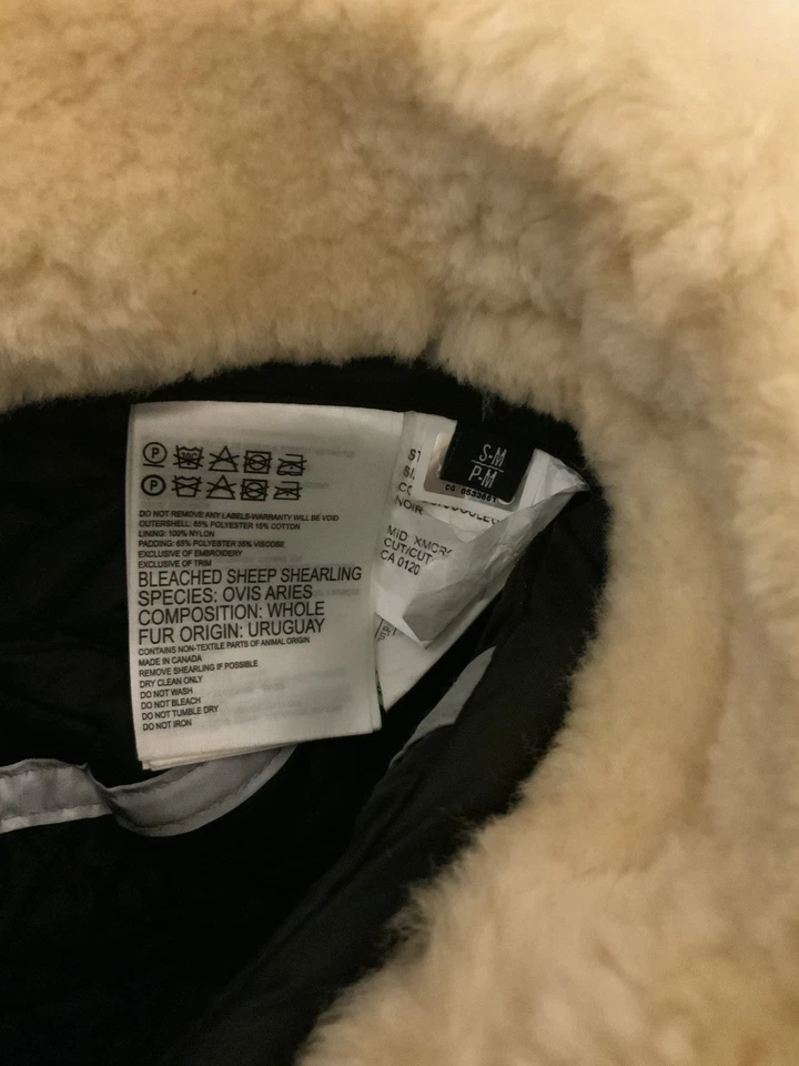 Canada Goose  Merino Wool Pilot’s Hat - Image 4 of 4