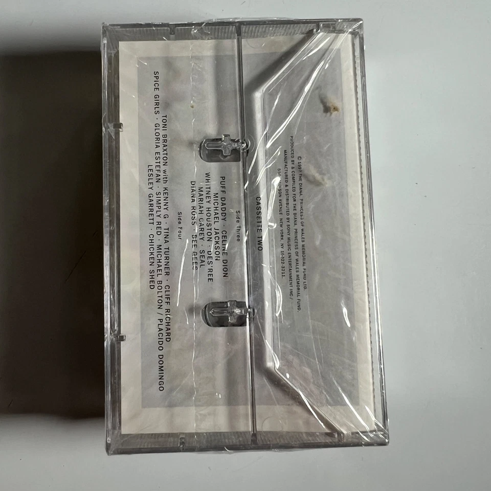 Diana Princess of Wales Tribute 2xCassette 1997 Various Artists Sealed - Image 2 of 2