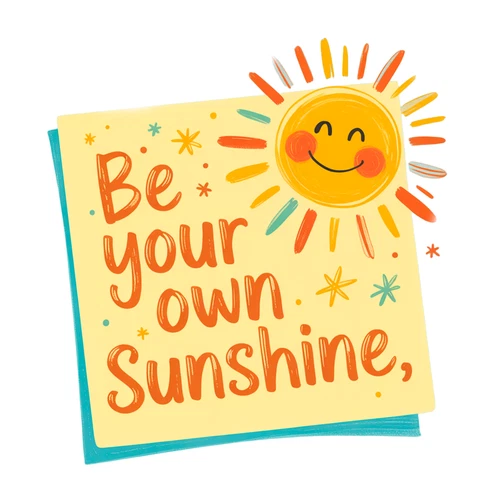 Positive Mental Health Affirmation You Are Enough Self Adhesive Warning Sticker