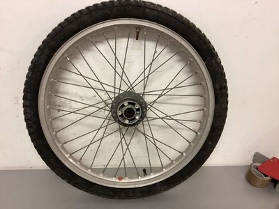 Vorderrad 2,50 X 21 Akront Felge Roten Aufkleber 1,6 - 36 Löcher Motorrad Epoche