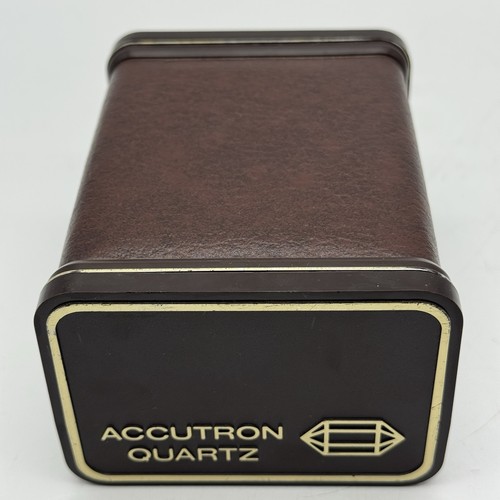 Bulova Accutron Quartz Watch Vintage 80s Fresno Police Service Award With Box - Picture 17 of 19