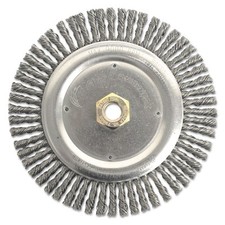 Dually Stringer Bead Wheel, 7 in dia x 3/16 in Face W x 5/8 in-11 UNC x 0.020