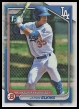 2024 Bowman Jaron Elkins Prospects Los Angeles Dodgers