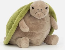 Jellycat Timmy Turtle Stuffed Animal: 12" Ultra-Soft Plush, Perfect Kids' Gift