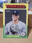 2024 AARON JUDGE TOPPS HERITAGE BASEBALL CARD #112 NY NEW YORK YANKEES ALL RISE