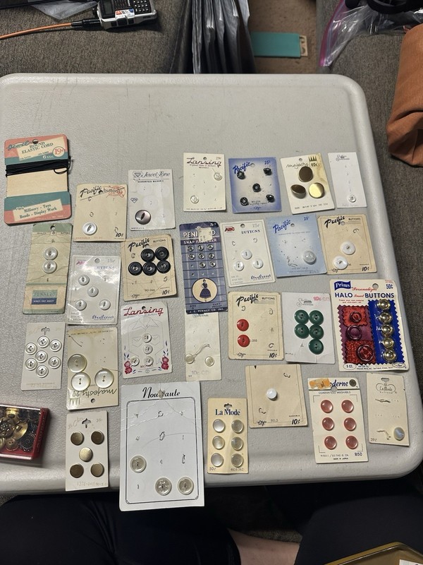 Vintage Button Lot