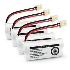 VANBOW 2.4V 800mAh Battery Pack, Replaces BT162342/BT262342/BT183342 4Pack