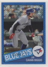 2020 Update Silver Pack 1985 Topps Chrome Baseball Blue 49/150 Cavan Biggio 8t7