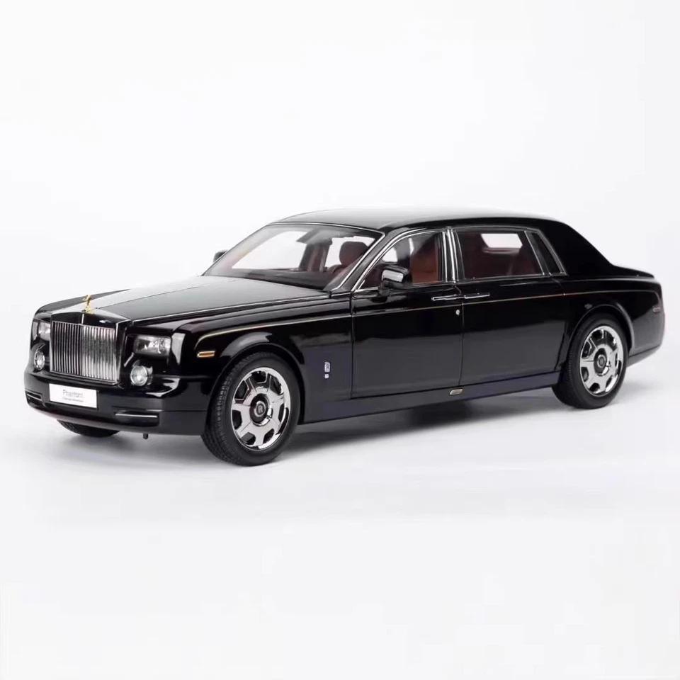 Kyosho 1:18 Rolls Royce Phantom Cuatro Puertas Edición Extendida Aleación Coche Modelo Regalo Foto 3 de 4