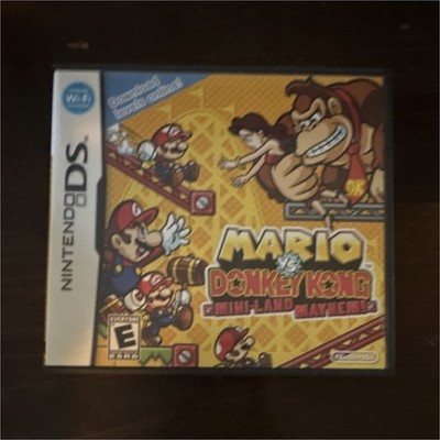 Nintendo Mario vs. Donkey Kong: Mini-Land Mayhem! Nintendo DS Puzzle Challenge  