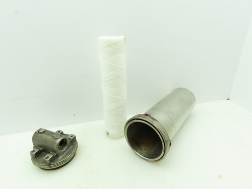 Cuno 2966990 SS Whole House Water Filtration Housing 3/4"NPT