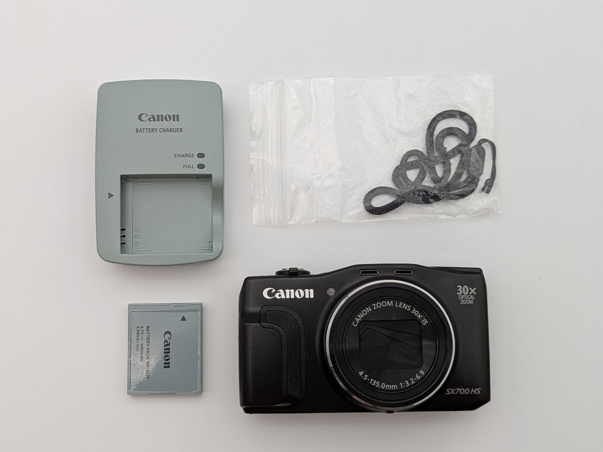 Canon PowerShot SX700 HS 16.1MP Digital Camera - Black for sale